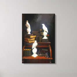 Wizards-bibliotheek Canvas Afdruk