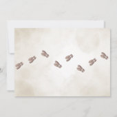 Wizards Birthday Photo Invitation Kaart (Achterkant)