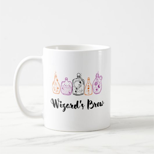 Wizard's Brew Funny  Koffiemok (Links)