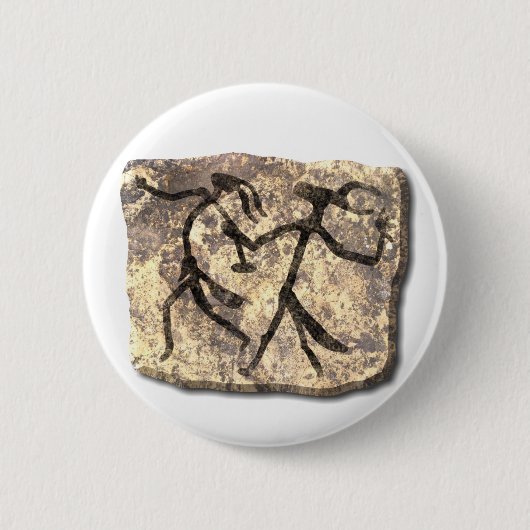 Wizards Dance stone-knop Ronde Button 5,7 Cm (Voorkant)