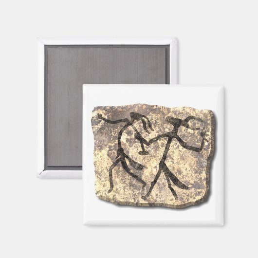 Wizards Dance stone magnet (Voorkant / Achterkant)