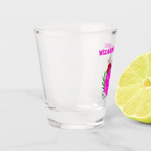 Wizards en wijn shot glas (Links)