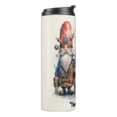 Wizards Gnomes Steampunk Thermosbeker (Gedraaid links)