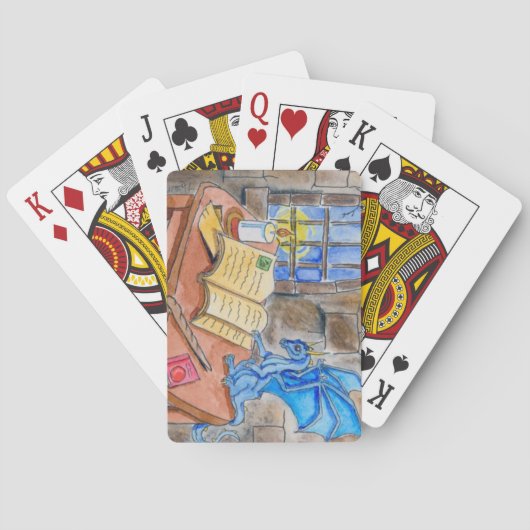 Wizards Keep Speelkaarten (Achterkant)