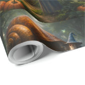 Wizards moonlight, pumpkin harvest ultra long luxu cadeaupapier (Rol Hoek)