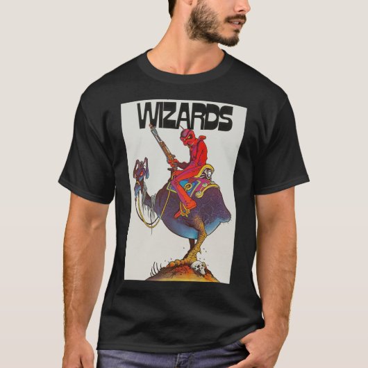 WIZARDS MOVIE POSTER HIGH RESOLUTION SCAN Classic  T-shirt (Voorkant)