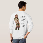 Wizards vs Elves bij het zijn van Vriendinnen T-shirt (Achterkant volledig)