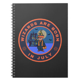Wizards worden geboren in juli notitieboek