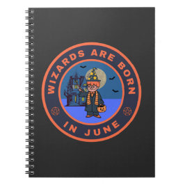 Wizards worden geboren in juni notitieboek