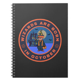 Wizards worden geboren in oktober notitieboek