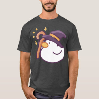 Wizarduck Grappige Halloween retro T-shirt