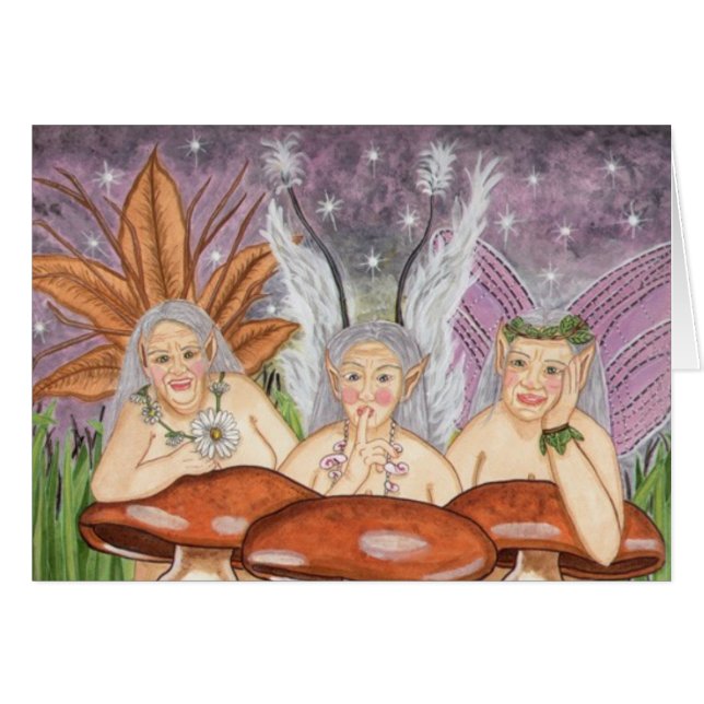 Wize Wimmin Fae Card (Voorkant Horizontaal)