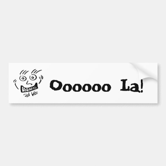 Wizzy Doodle Noten - Bumpersticker (Voorkant)