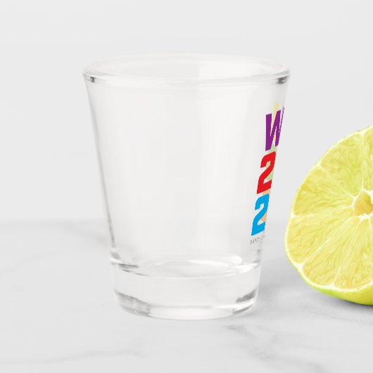 WJ2022 Grafisch Shot Glas (Links)