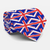 WJ UK flag Stropdas (Opgerold)