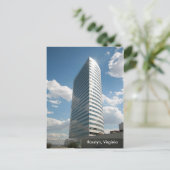 WJLA-TV Building in Rosslyn, Virginia Briefkaart (Staand voorkant)