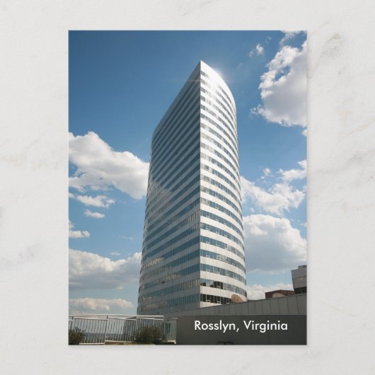 WJLA-TV Building in Rosslyn, Virginia Briefkaart (Voorkant)