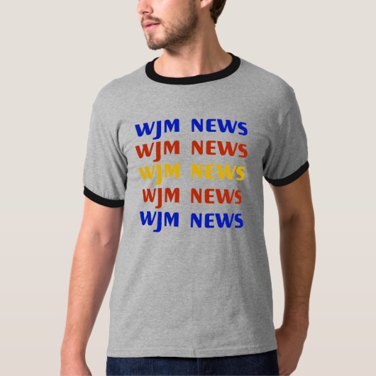 WJM-nieuws T-shirt (Voorkant)