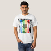 WK 2010: Kleurschokken T-shirt 2 (Voorkant volledig)