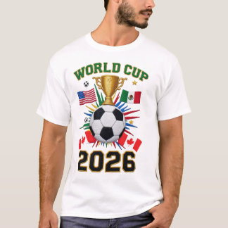 WK 2026 Voetbal Embleem T-shirt