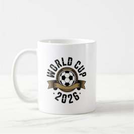 WK 2026 ⚽ – Voetbalfan wereldwijd ontwerp Koffiemok
