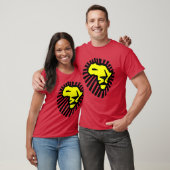 WK Football Zuid-Afrika 2010 Lion Red T-shirt (Unisex)