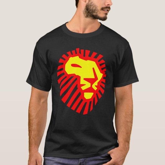 WK Football Zuid-Afrika 2010 Lion T-shirt (Voorkant)