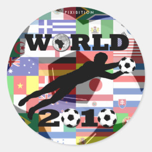 WK Goal Flag Sticker