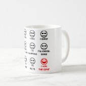 WK/Mok "Poker Faces" Koffiemok (Voorkant rechts)
