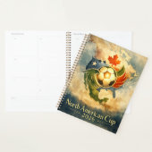 WK muurschildering USA MX CA Fijne Kunst Planner (Display)