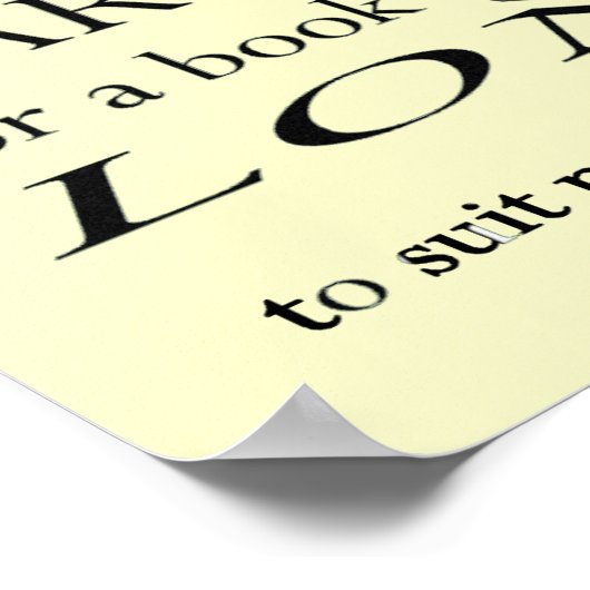 WK Tea groot genoeg - C.S. Lewis Poster (Hoek)