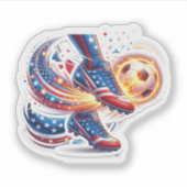 WK USA 2026 STICKER (Voorkant)