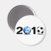 WK voetbal 2010 - Voetbal Magneet (Voorkant / Achterkant)