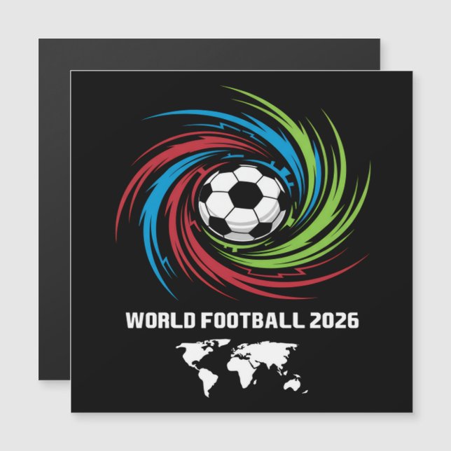 WK Voetbal 2026 Bal (Voorkant / Achterkant)