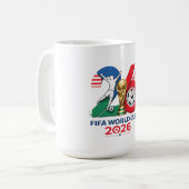 WK Voetbal 2026 Koffiemok (Voorkant links)