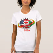 WK Voetbal 2026 T-shirt (Voorkant)