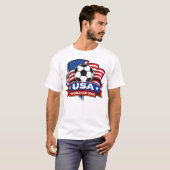 WK voetbal 2026 USA T-shirt (Voorkant volledig)