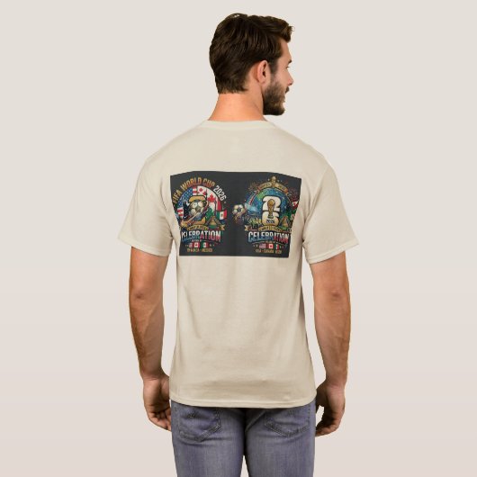 WK VOETBAL FEEST 2026 T-SHIRT (Achterkant volledig)
