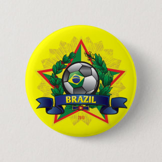 WK-voetbal in Brazilië Ronde Button 5,7 Cm