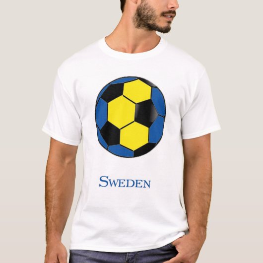 WK-voetbal in Zweden T-shirt (Voorkant)