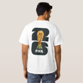 WK VOETBAL T-SHIRT (Achterkant volledig)