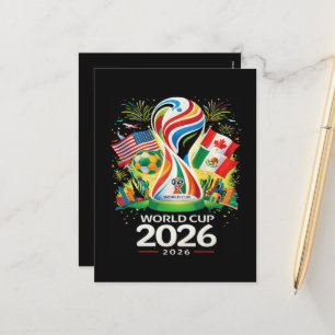 WK Voetbaltoernooi 2026 Feestdagenkaart