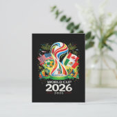 WK Voetbaltoernooi 2026 Save The Date (Staand voorkant)
