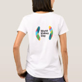 WKD 2026 T-shirt voor vrouwen (Achterkant)
