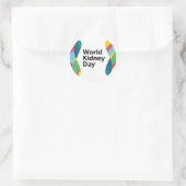 WKD-Sticker Ronde Sticker (Tas)