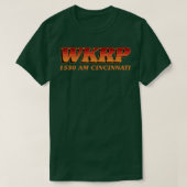 WKRP 1530 CINCINNATI T-SHIRT (Design voorkant)