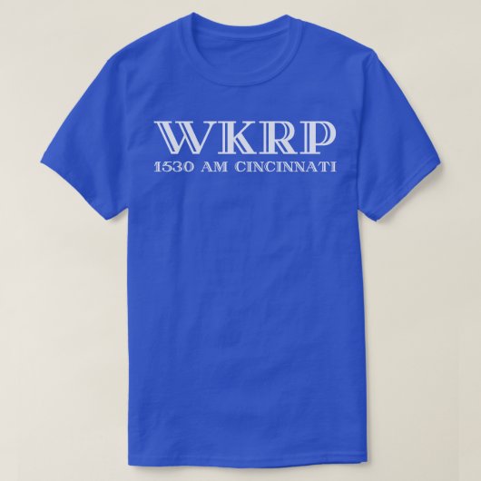 WKRP in Cincinnati 2 T-shirt (Design voorkant)