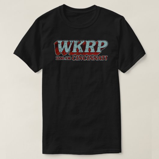 WKRP in Cincinnati Classic T-Shirt Copy (Design voorkant)