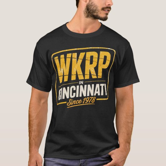WKRP in Cincinnati - Sinds 1978 T-shirt (Voorkant)