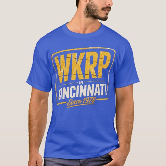 WKRP in Cincinnati - Sinds 1978 T-shirt (Voorkant)